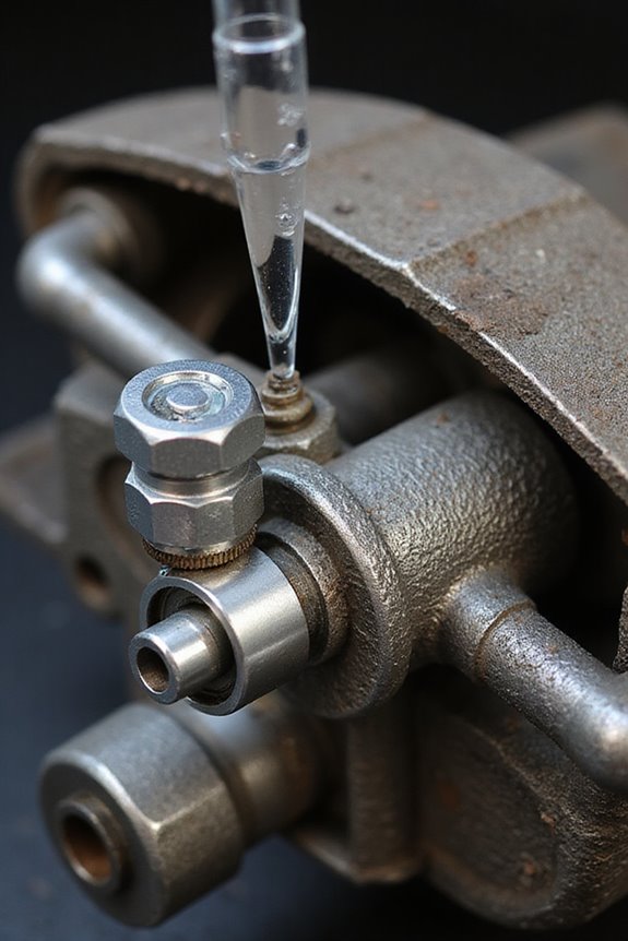 bleed brakes for safety