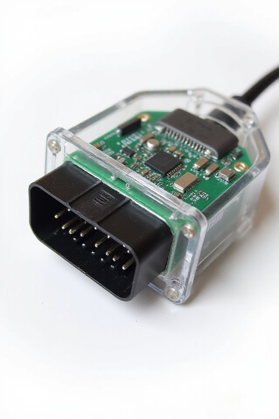 connect obd2 scanner correctly