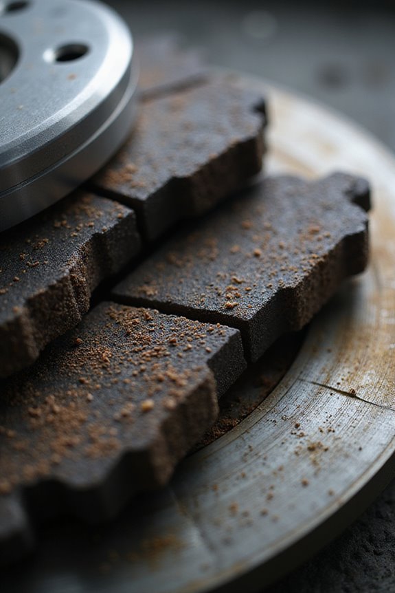 heat resistance in brake pads