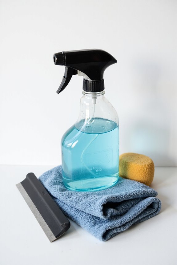step by step car window cleaning