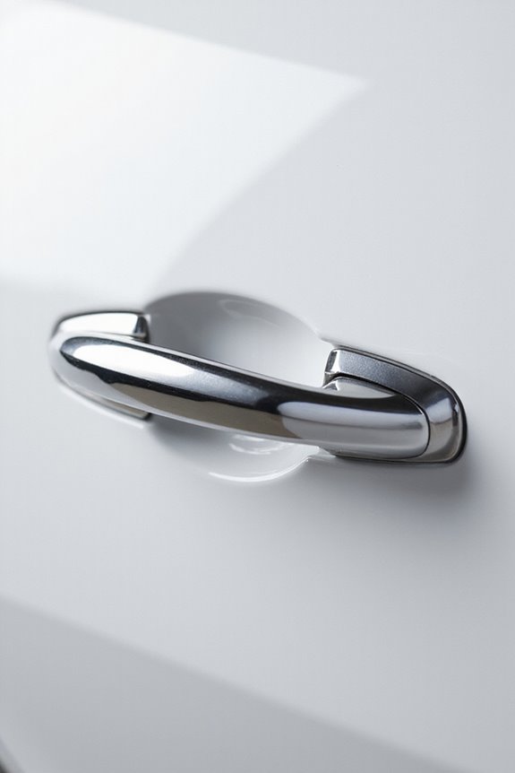 stylish and secure door handles