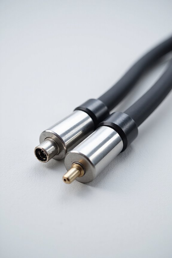 top vehicle battery cables